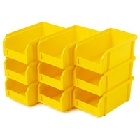 Пластиковый ящик Стелла-техник V-1-К9-желтый, 171х102х75 мм, комплект 9 шт.