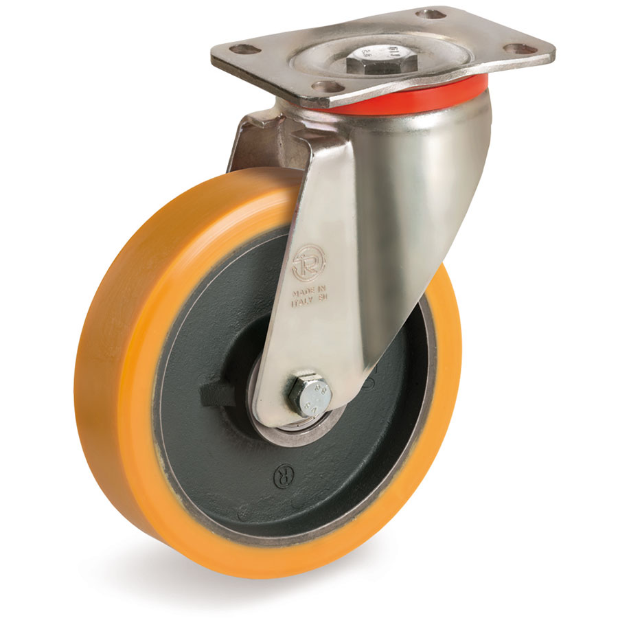 Колесо Tellure Rota 645852, поворотное, диаметр 100 мм, нагрузка 350 кг