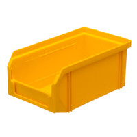 Пластиковый ящик Стелла-техник V-1-желтый 172х102х75 мм, 1 литр