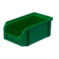 Пластиковый ящик Стелла-техник V-1-зеленый 171х102х75 мм, 1 литр