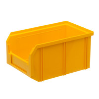 Пластиковый ящик Стелла-техник V-2-желтый, 234х149х121 мм, 3,8 литра