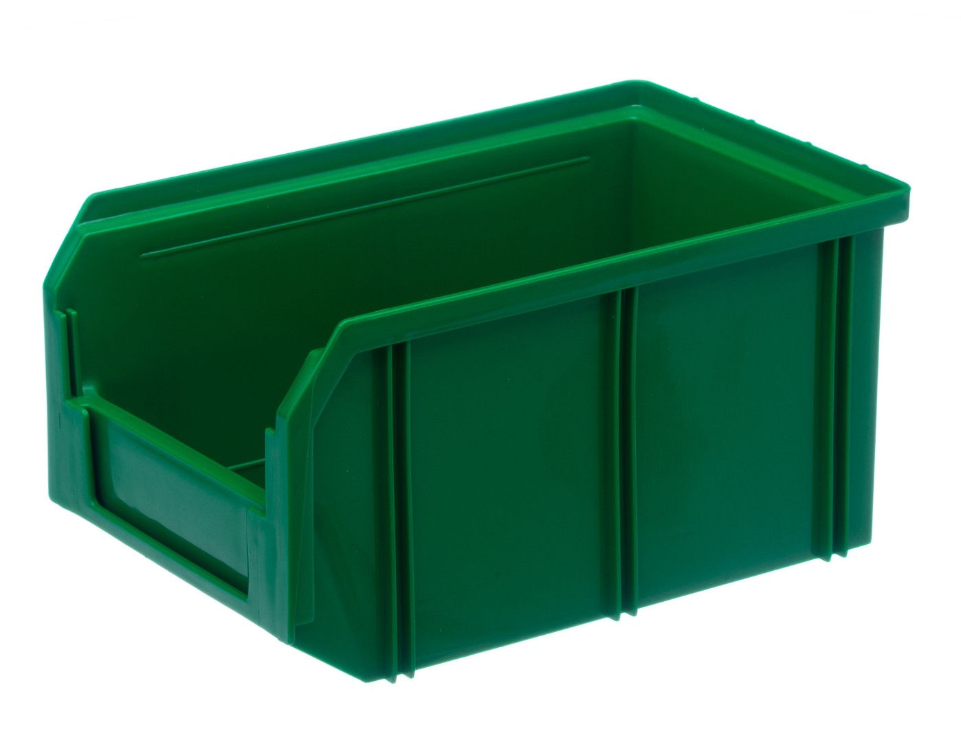 Пластиковый ящик Стелла-техник V-2-зеленый 234х149х121 мм, 3,8 л