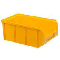 Пластиковый ящик Стелла-техник V-3-желтый 342х207x143 мм, 9,4 литра