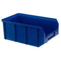Пластиковый ящик Стелла-техник V-3-синий 342х207x143 мм, 9,4 литра