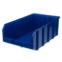Пластиковый ящик Стелла-техник V-4-синий 502х305х184 мм, 20 литров