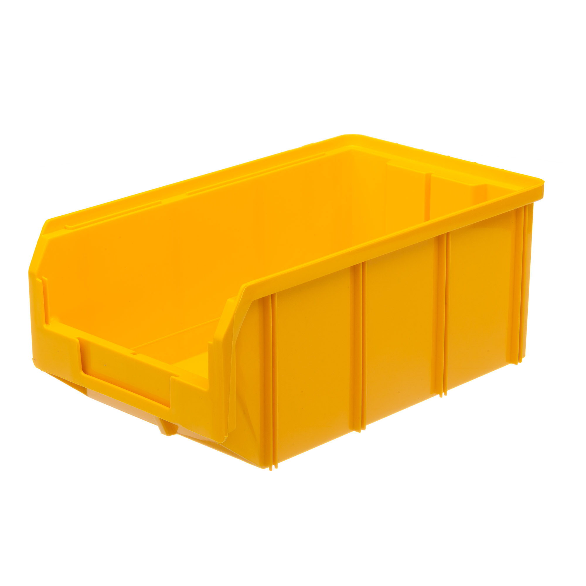 Пластиковый ящик Стелла-техник V-3-желтый