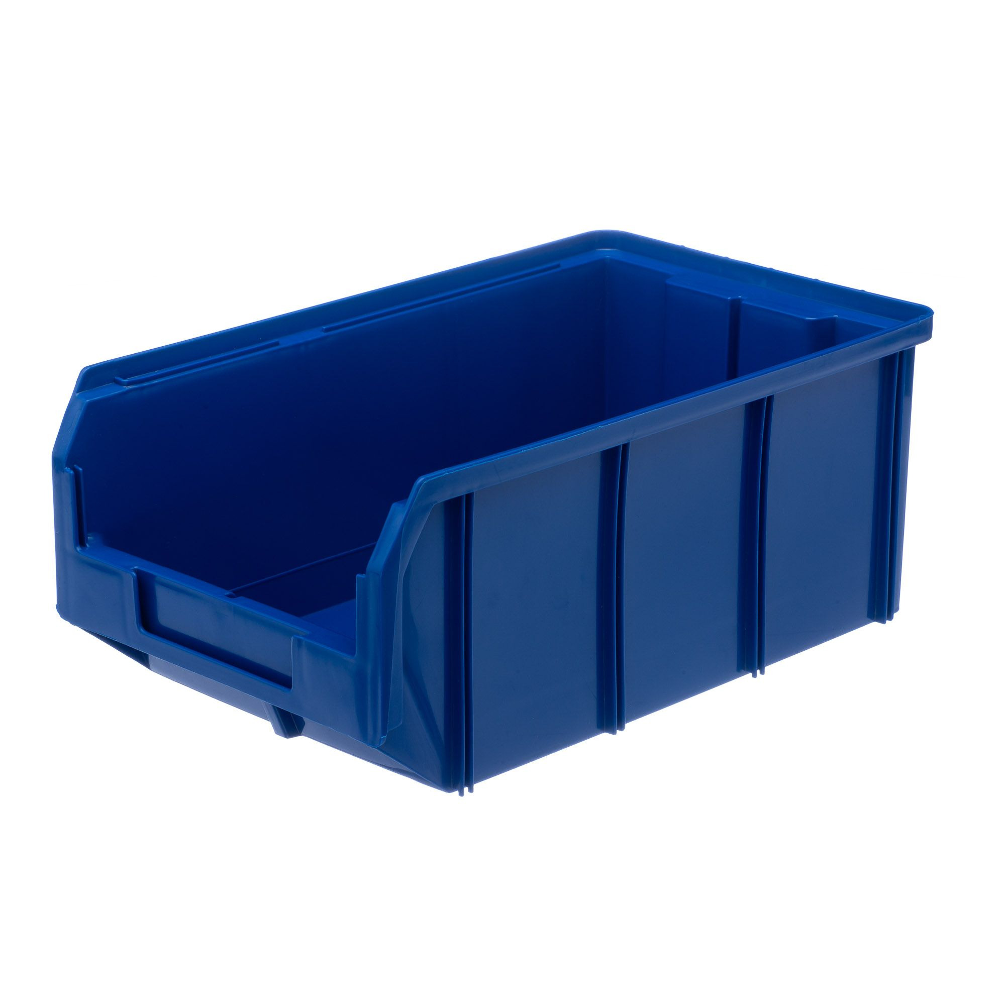 Пластиковый ящик, лоток для метизов Стелла-техник V-3-синий (341×207×143 мм, 9.4 л, синий)