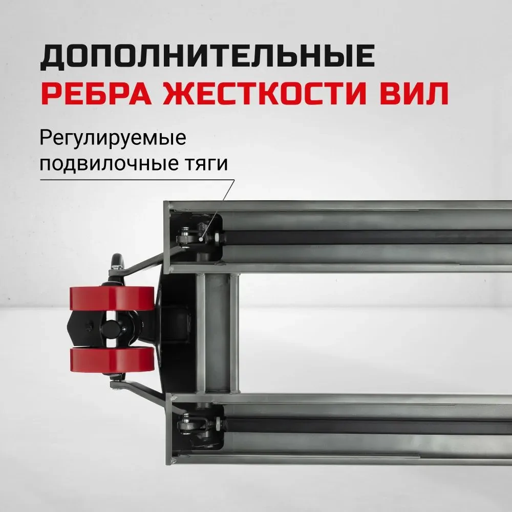 Гидравлическая тележка рохля Simetro Prime-25-1.15 (2500 кг, вилы 550х1150 мм)